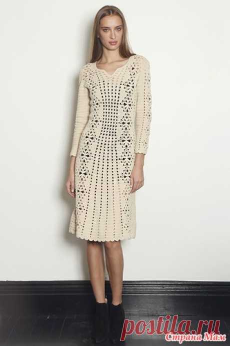 Дорога в счастье. Платье крючком от Veronica Beard Pre Fall 2014 - Свяжем вместе - Страна Мам