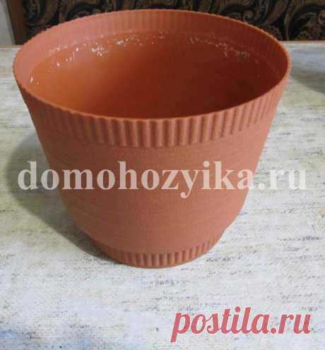 Горшок своими руками