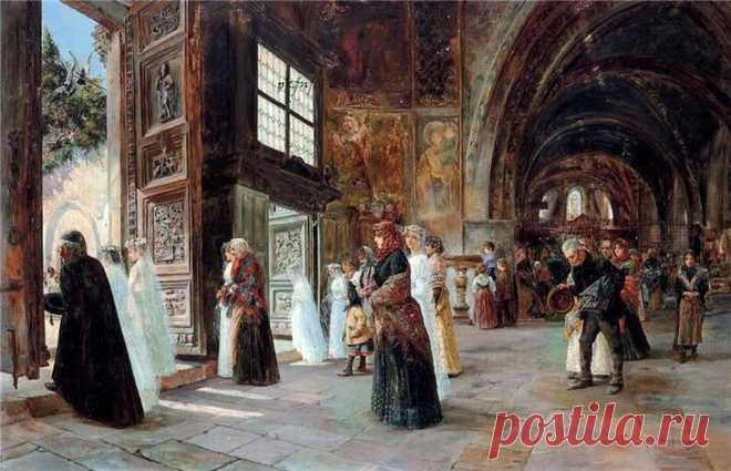 Испанский художник Хосе Гальегос-и-Арноса