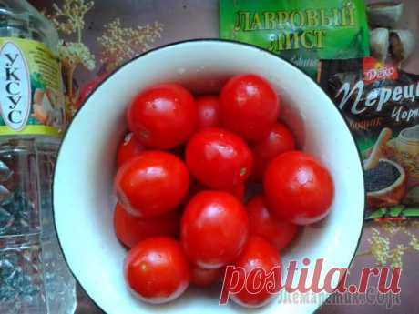 Быстрые маринованные помидоры-просто и вкусно!
