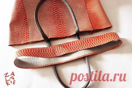 Как сшить сумку-шоппер с двойной магнитной застежкой за 15 шагов