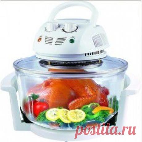 Купить Аэрогриль Energy EA-1205T /1300 Вт /12 л /белый в Пензе, цена / Интернет-магазин &quot;Vseinet.ru&quot;.
Аэрогриль - это достойная альтернатива микроволновой печи и духовки. Для приготовления пищи в нём используется поток горячего воздуха, разогретый до заданной температуры, горячий воздух обдуваеет и равномерно нагревает блюдо со всех сторон - как в русской печке. Можно без преувеличения сказать, что аэрогриль станет настоящим помощником для воплощения любых кулинарных идей.