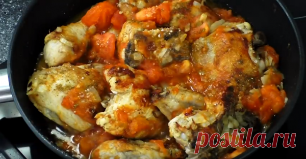Чахохбили из курицы по грузински классический пошаговый рецепт