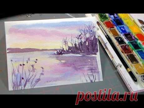water color landscape