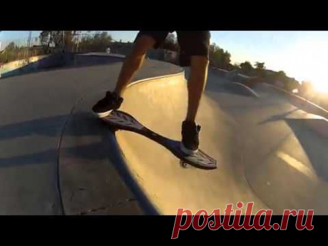 Скейтборд Ripstik, видео трюков