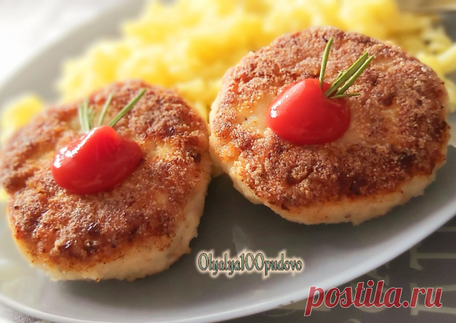 (5) Обед, котлеты куриные с крабовым мясом и макароны - пошаговый рецепт с фото. Автор рецепта Ольга Чеканова 🌳 . - Cookpad