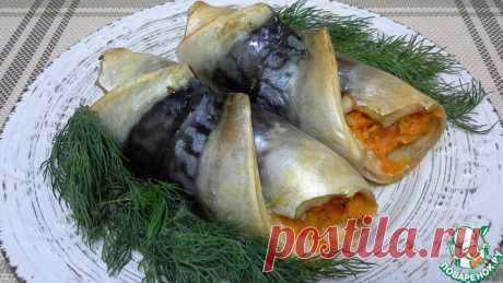 Рулеты из скумбрии Кулинарный рецепт