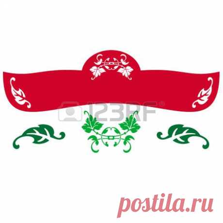 винограда украшения Клипарты, векторы, и Набор Иллюстраций Без Оплаты Отчислений. Pic 29355527.