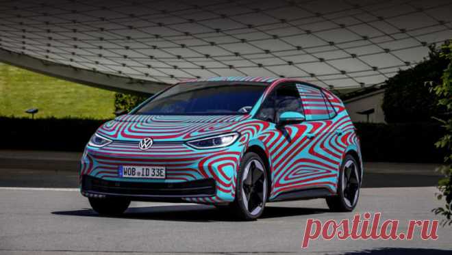 Производитель уточнил параметры хэтчбека Volkswagen ID.3 Премьера электромобиля состоится на автосалоне во Франкфурте, который откроется для прессы 10 сентября, а для обычной публики 14-го.В мае компания