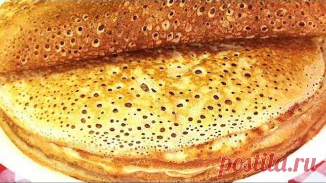 Блины с Дырочками – Секреты Приготовления.