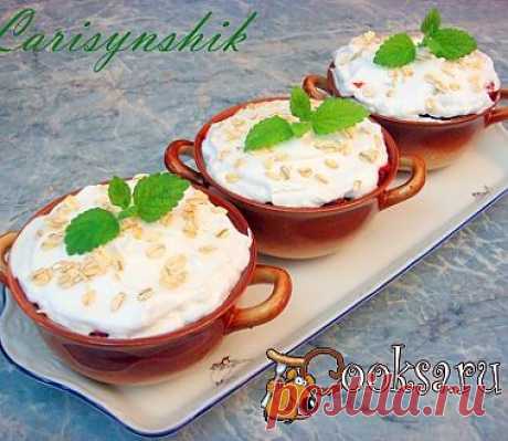 Воздушный десерт с клубникой рецепт с фото