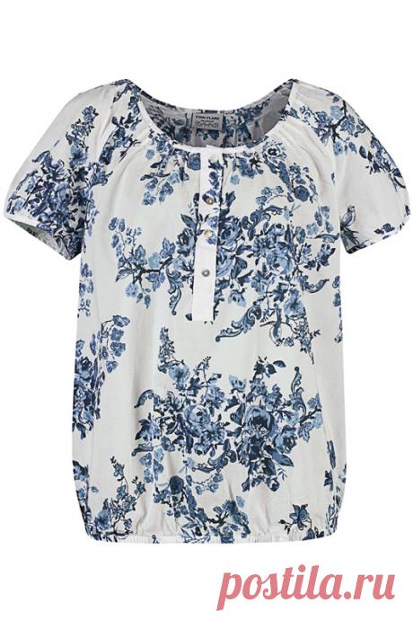 Купить Блузка Finn Flare S15-14014 101 COSMIC BLUE со скидкой в интернет-магазине kupivip.ru - распродажа