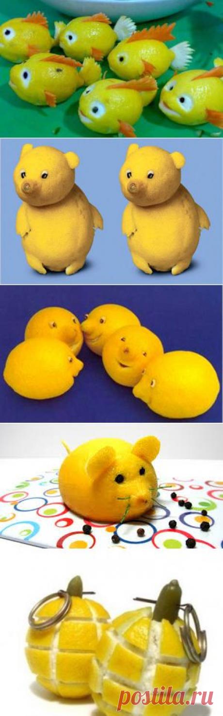 Лимонные рыбки, поросята - на праздничный стол!.