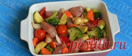 Куриная грудка с овощами - вкусный рецепт с пошаговым фото