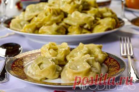 Манты с картошкой
