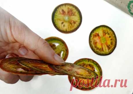 Сушеные плоские ломтики томата для заливки смолой купить