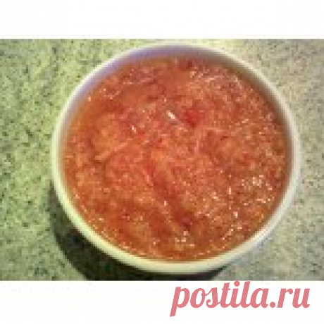 Аджика с хреном Кулинарный рецепт