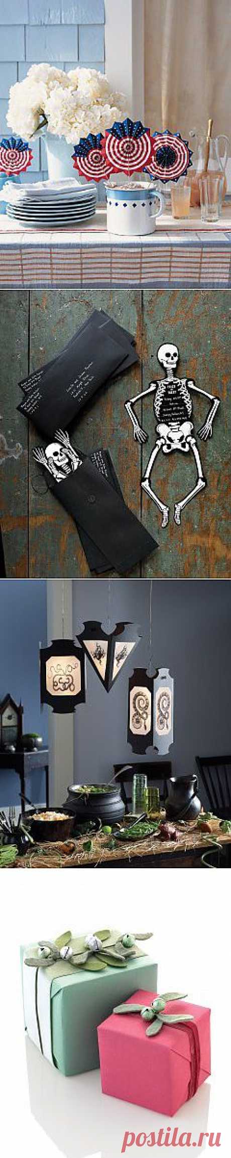 Clip-Art and Template Crafts | How To and Instructions | Martha Stewart