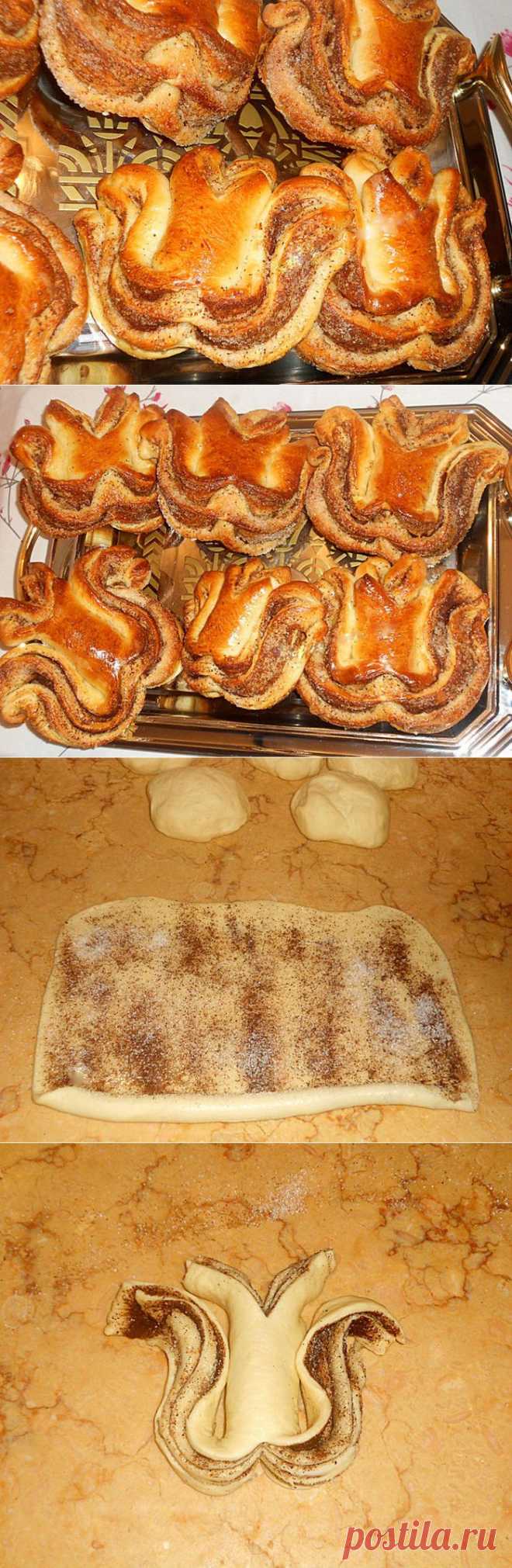 Булочки «Тюльпаны».