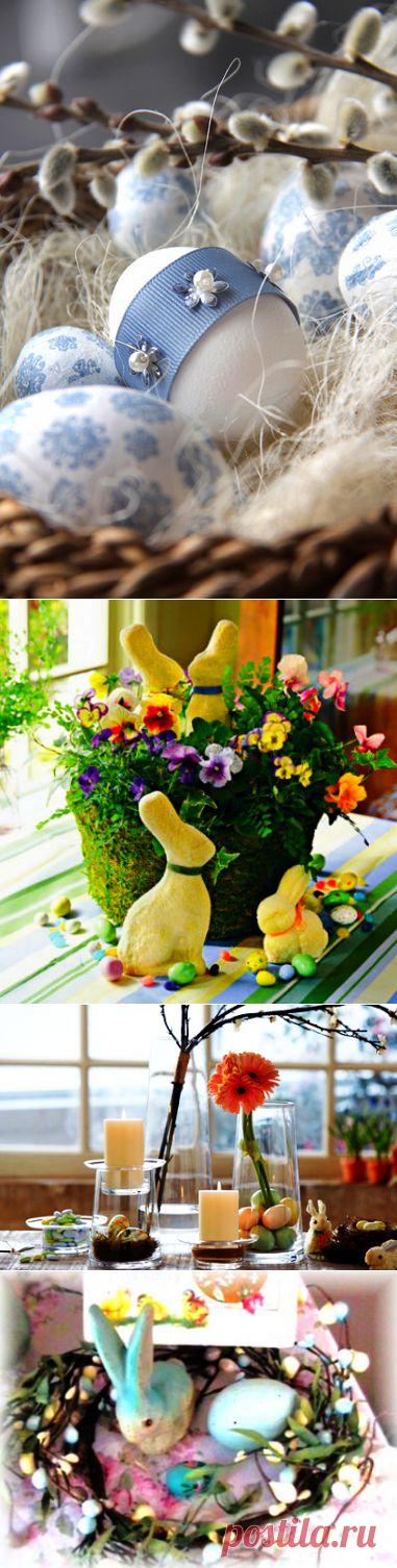 Как украсить дом к Пасхе. Пасхальные идеи для дома. | Красивые Вещи своими руками