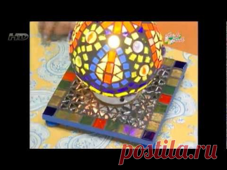 Manualidades Pelusa - Lámpara de Mesa - YouTube