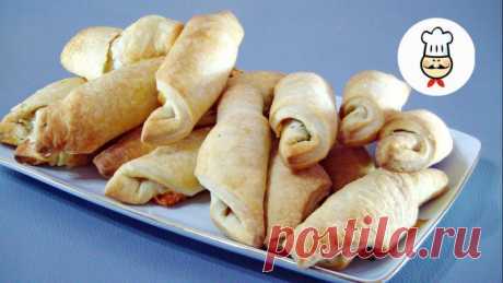 Ваши МУЖЧИНЫ в ШОКЕ !!! САМЫЕ ВКУСНЫЕ ЗАКУСОЧНЫЕ РОГАЛИКИ — Кулинарная книга - рецепты с фото