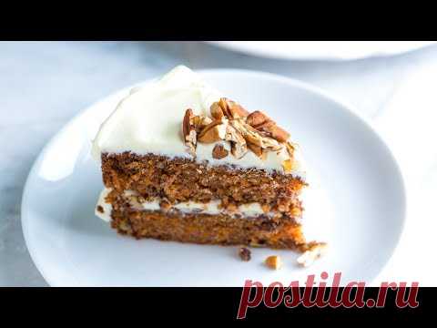 Incredibly Moist Carrot Cake Recipe - Homemade Carrot Cake