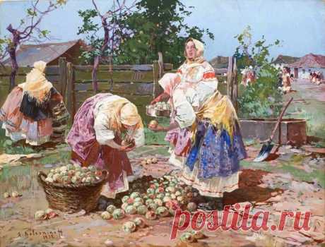 Пейзажи. Художник Степан Колесников