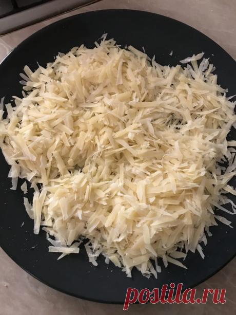 Паста с индейкой в сливочно-сырном соусе