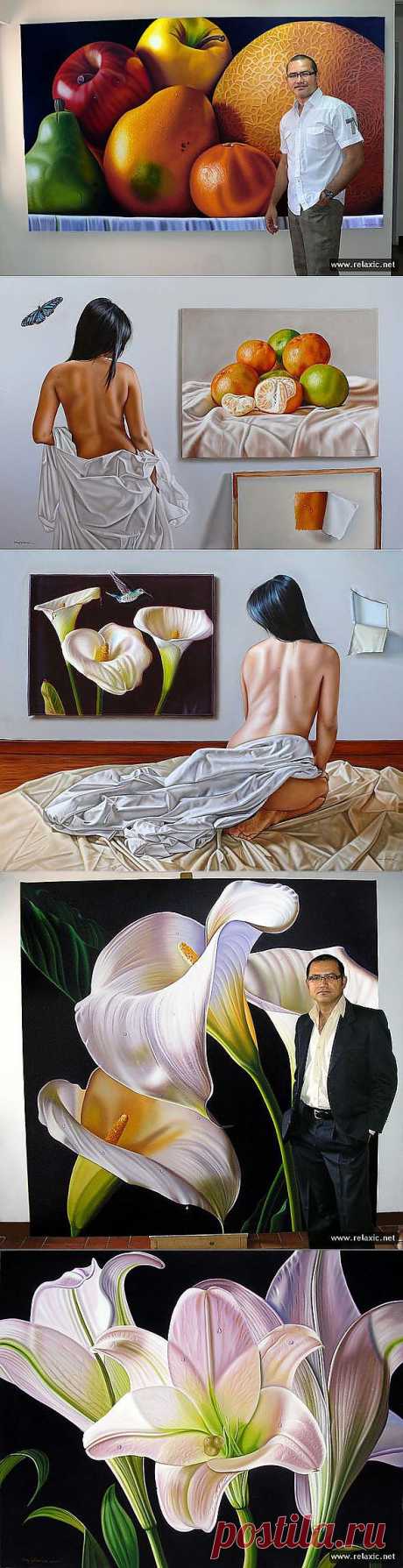 Гиперреализм Эллери Гутьереса (35 фото). Художник Ellery Gutierrez Site родился в | ПРИЛЮДИЯ