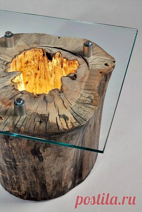 Идеи декора из натурального дерева