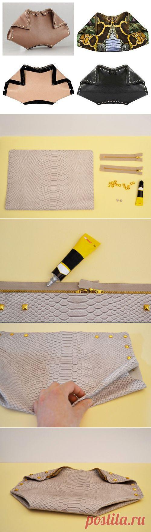 Крутой клатч своими руками (мастер-класс) / Сумки, клатчи, чемоданы /