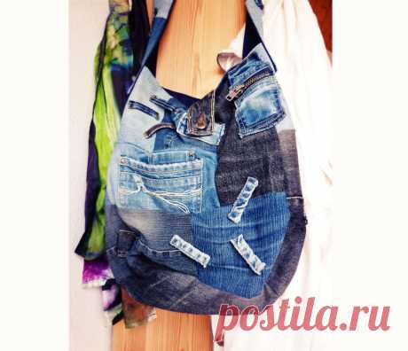 Сумка из джинса
