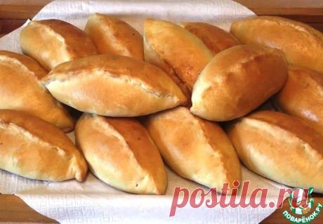 Пирожки с капустой, яйцом и луком Кулинарный рецепт