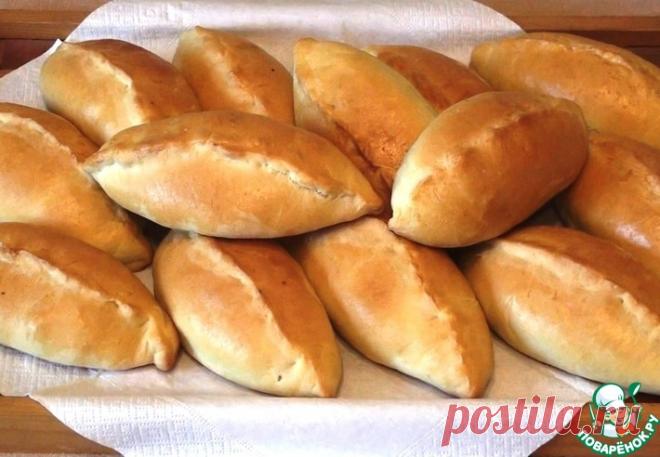 Пирожки с капустой, яйцом и луком Кулинарный рецепт