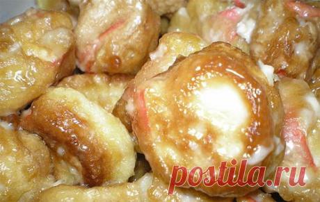 Закуска Крабовые палочки в кляре » Рецептико