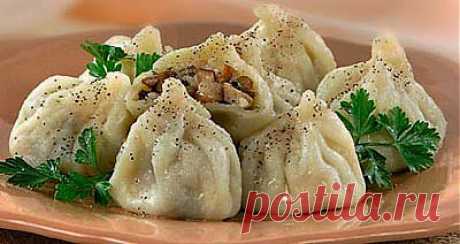Хинкали с белыми грибами. - Рецепты - Доставка пиццы, обедов, суши, питьевой воды домой и в офис, банкет, кейтеринг, организация мероприятий в Петербурге