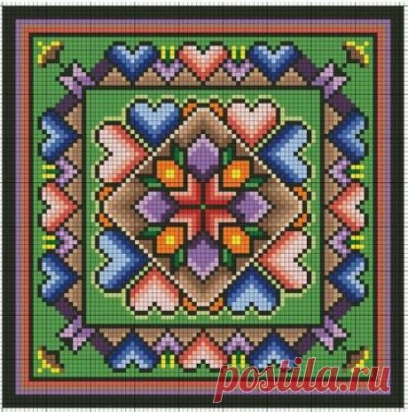 «Схемы вышивки крестом, категория Подушки. | РРіРѕР»РѕС‡РєР°» — карточка пользователя Саша П. в Яндекс.Коллекциях