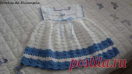 Crochês da Elizangela e Cia.: Vestidinho Rafaela