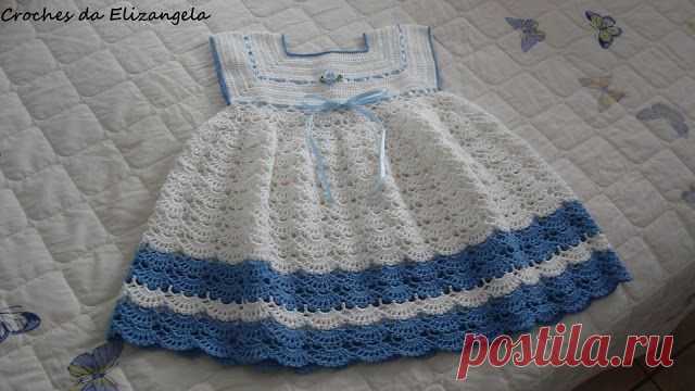 Crochês da Elizangela e Cia.: Vestidinho Rafaela