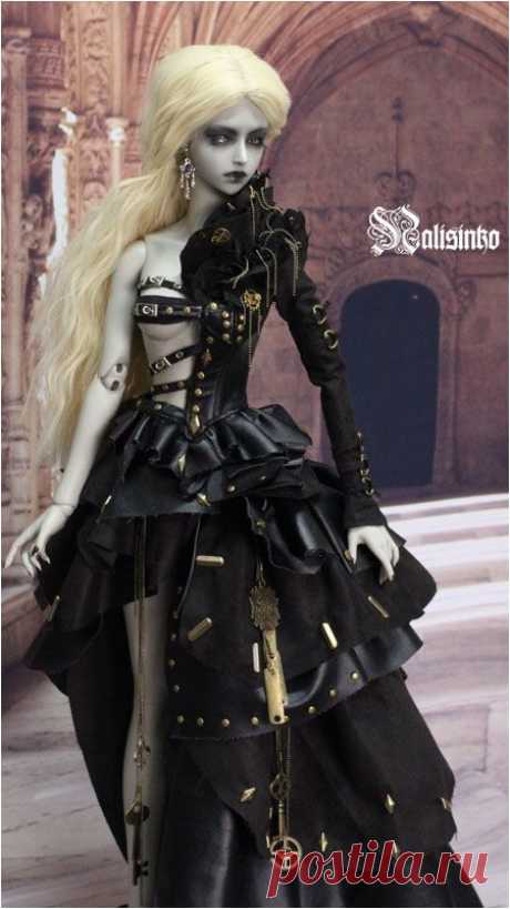 (140) #dolls #bjd #Steampunk and Gothic Ball Jointed Doll by nalisinko.deviantart.com | Candy Rock - Dolls/BJD | Ball Jointed Dolls, Steampunk and Gothic