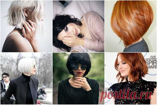 Короткие стрижки на короткие волосы с челкой (39 фото): женские прически 
