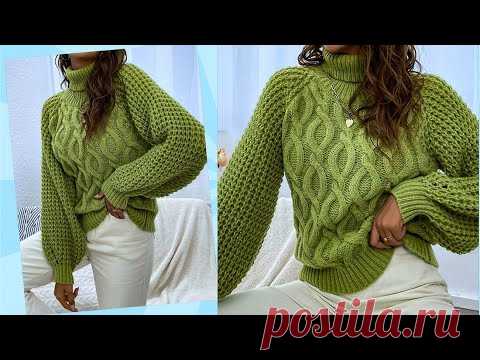 ✔️СТИЛЬНЫЙ БРЕНДОВЫЙ ДЖЕМПЕР С РУКАВАМИ РЕГЛАН🌼🌼🌼🌼🌺
