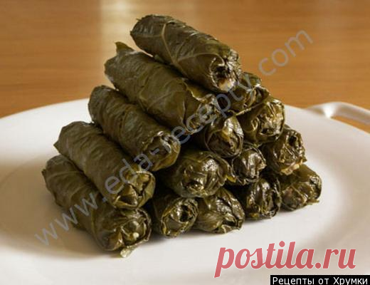 Виноградные голубцы без мяса