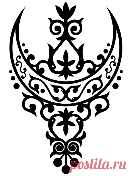 Circassian motifs ornament черкесский Адыгский орнамент тхыпхъэ луна