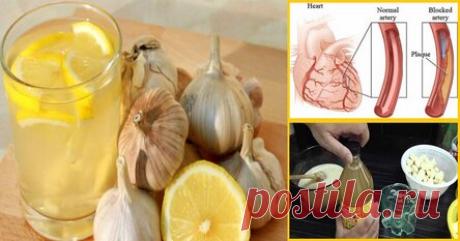 Как приготовить эту чесночно-лимонную смесь для очистки сердечной закупорки естественным способом