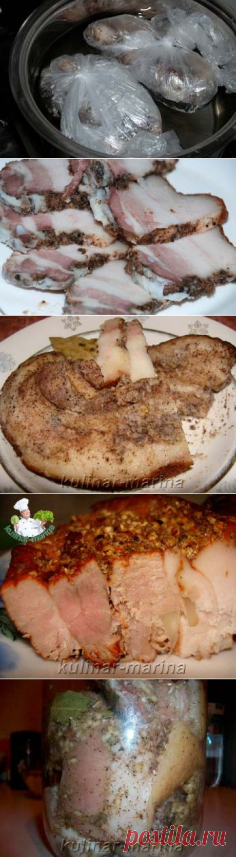 Закуски. Домашнее сало... с чесночком, с перчиком, душистое  на пару и очень вкусное....
