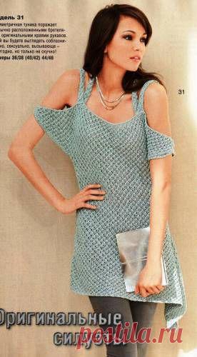 ВЯЗАНИЕ НА ЛЕТО - Схемы вязания - Крючок и спицы