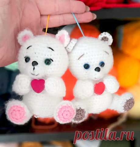 PDF Мини Мишка крючком. FREE crochet pattern; Аmigurumi animal patterns. Амигуруми схемы и описания на русском. Вязаные игрушки и поделки своими руками #amimore - медведь, маленький медвежонок, мишка.