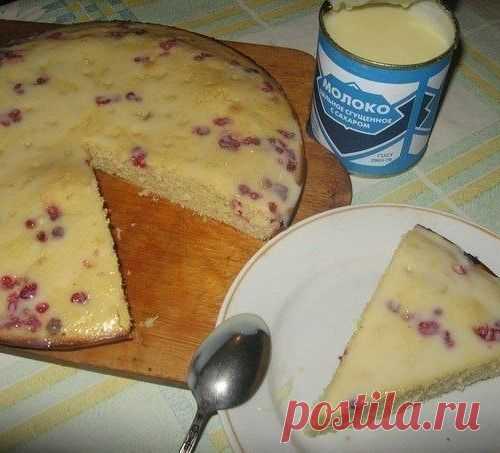 Манник со сгущёнкой